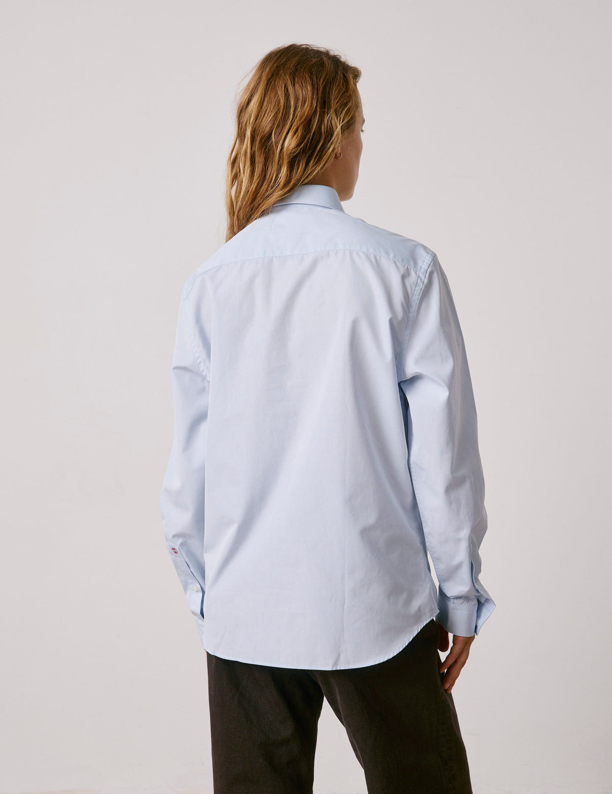 Chemise mixte  Je t'aime  bleue - View 2