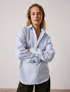 Chemise mixte  Je t'aime  bleue - View 2