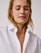 Chemise mixte  Je t'aime  blanche