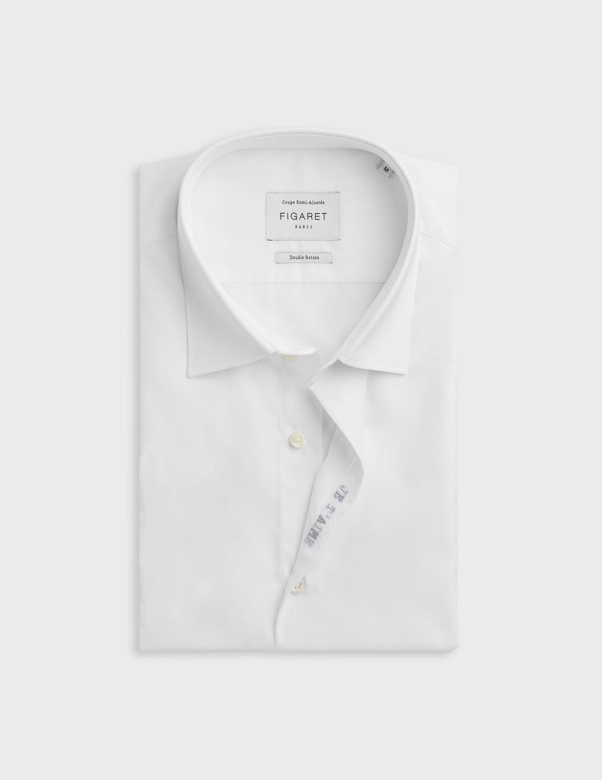 Chemise mixte  Je t'aime  blanche