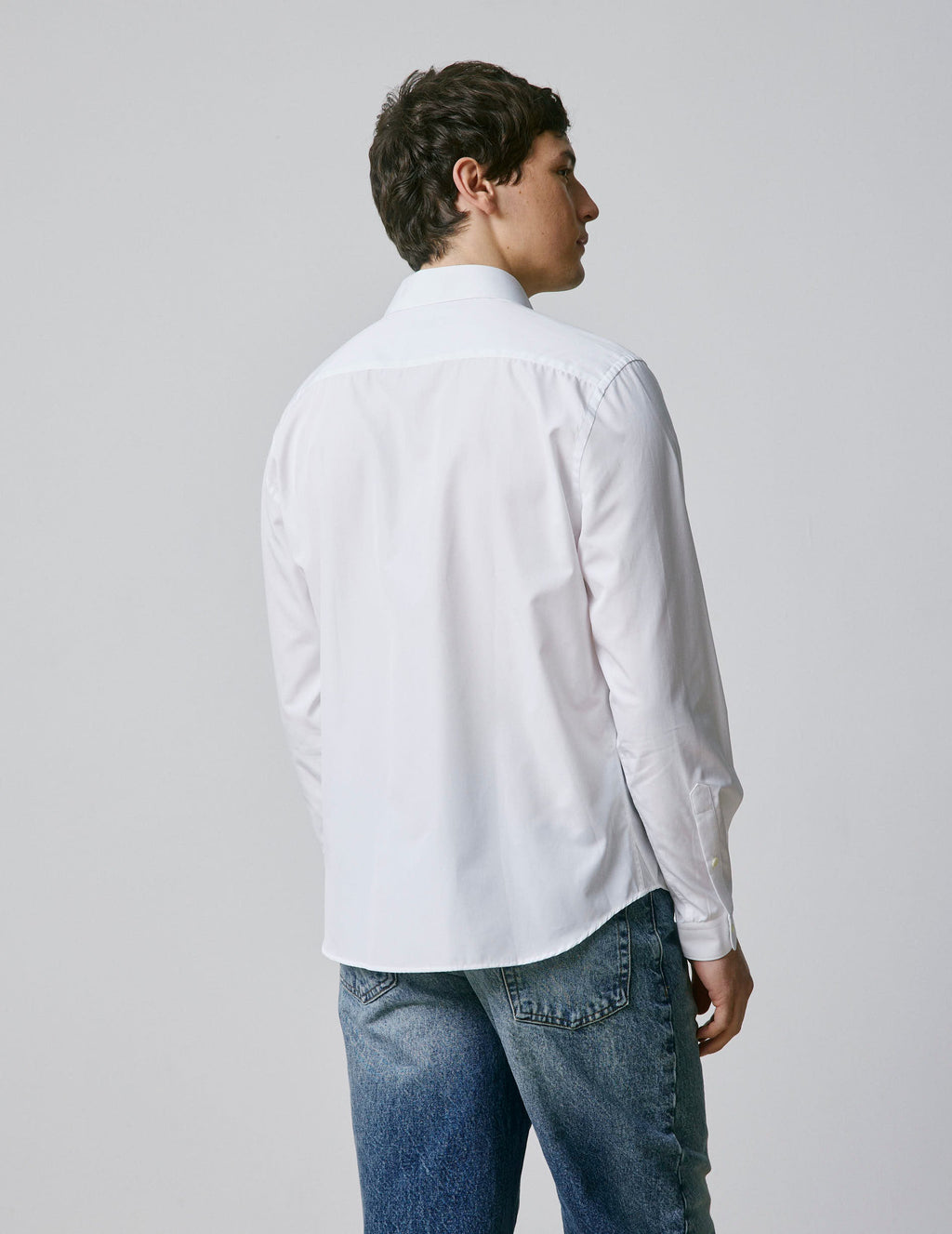 Chemise mixte  Je t'aime  blanche - View 2
