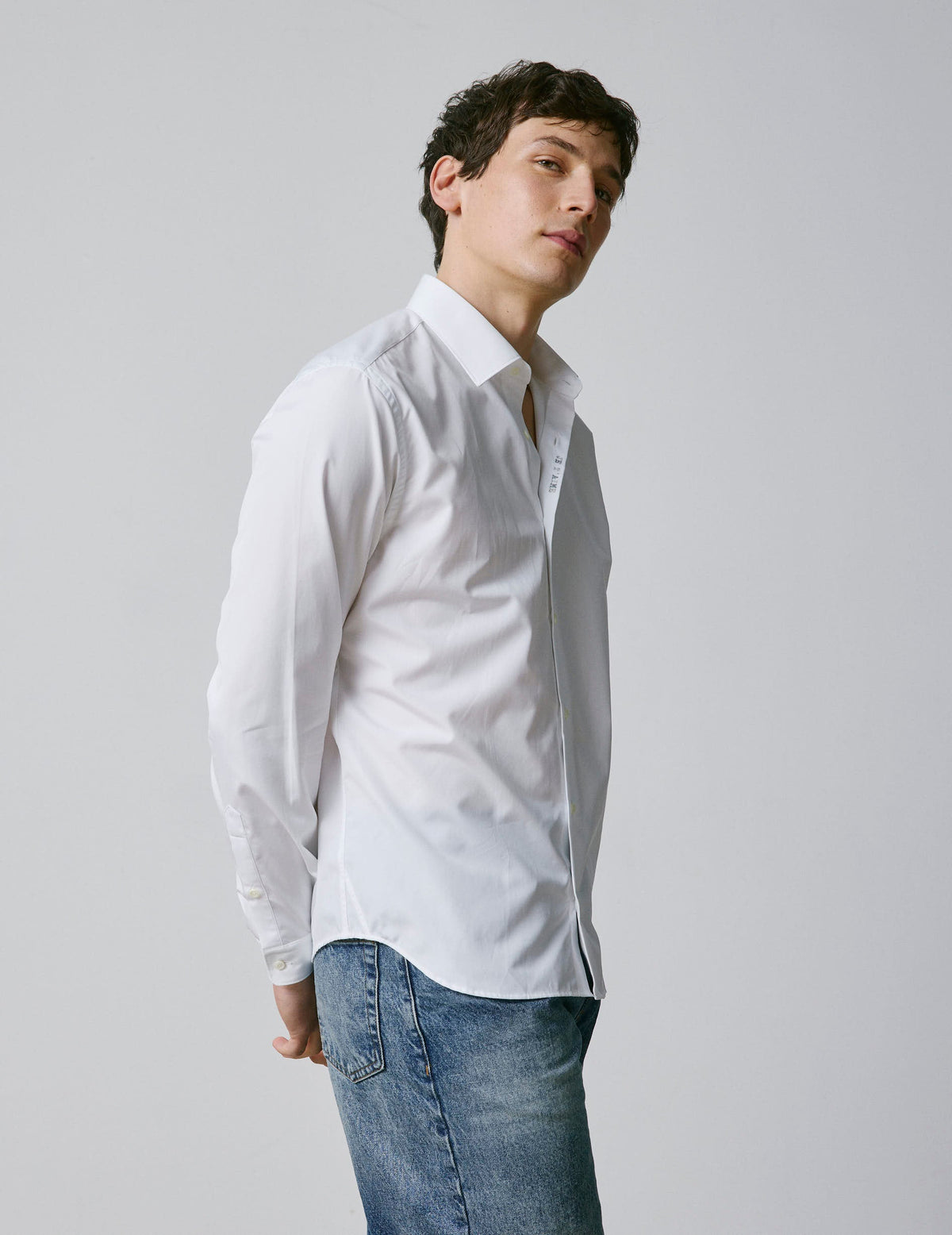 Chemise mixte  Je t'aime  blanche