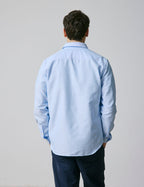 Chemise Semi-ajustée bleue