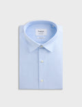 Chemise Ajustée bleue