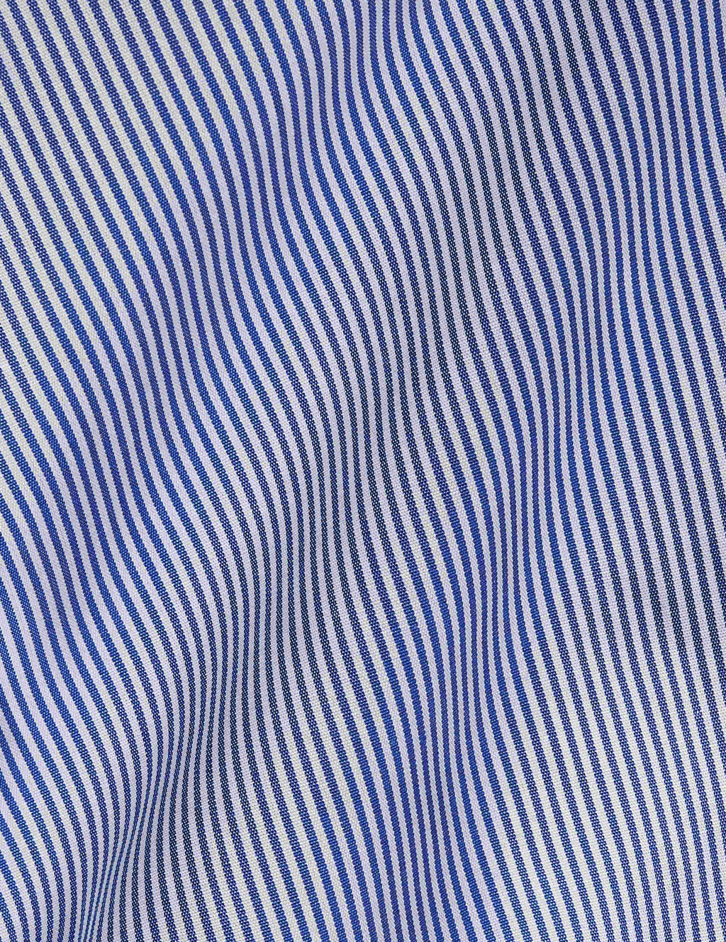 Chemise Semi-ajustée rayée bleu marine