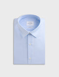 Chemise Ajustée bleue