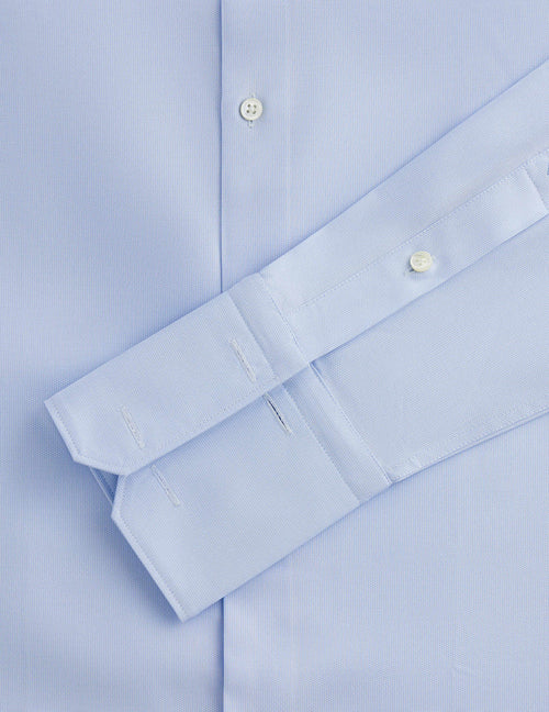 Chemise Ajustée bleue