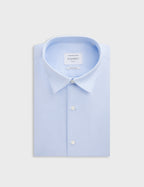 Chemise Semi-ajustée bleue