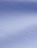 Chemise Semi-ajustée rayée bleue