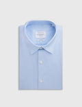 Chemise Semi-ajustée bleue
