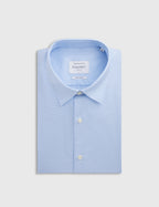 Chemise Semi-ajustée bleue
