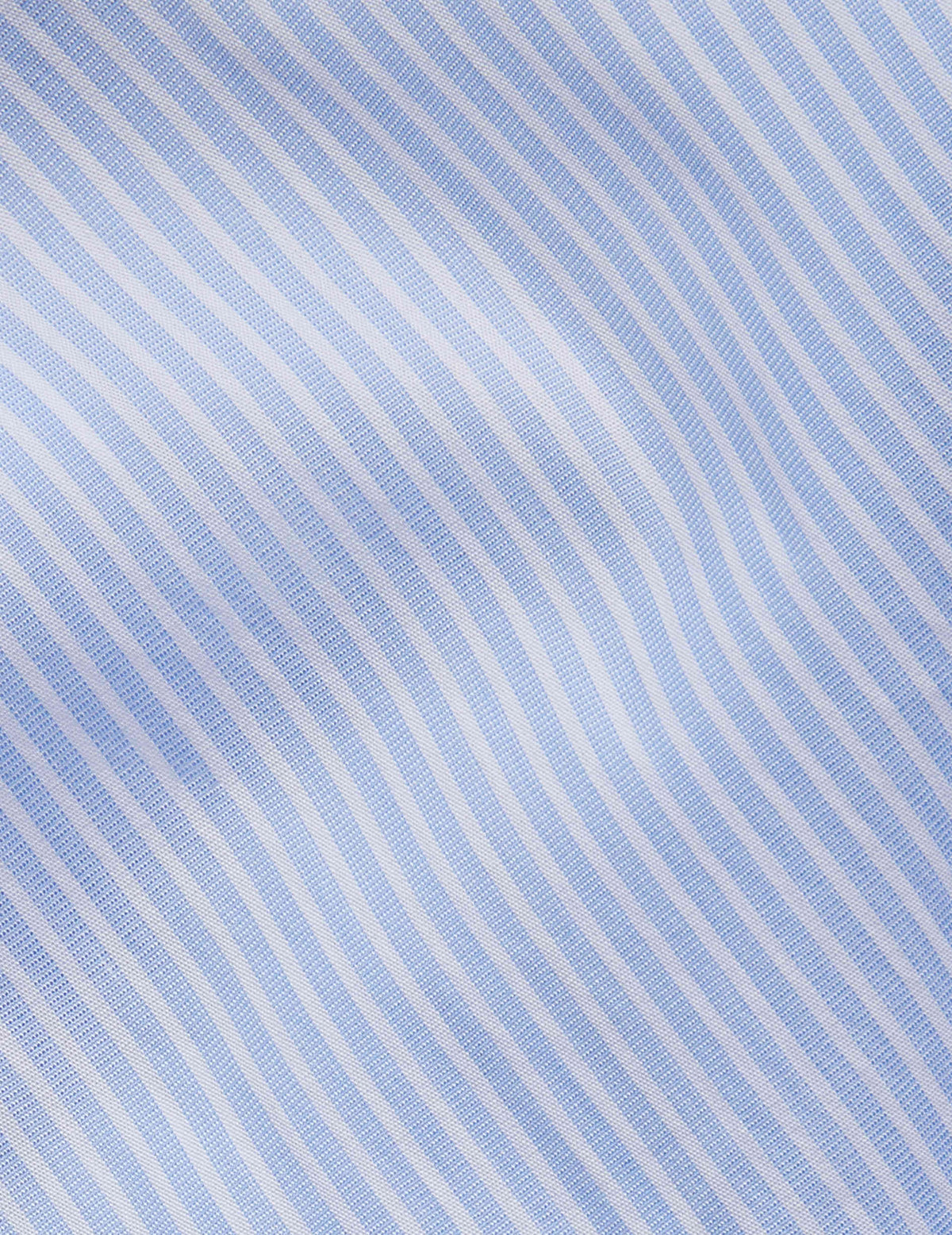 Chemise Semi-ajustée stretch rayée bleue