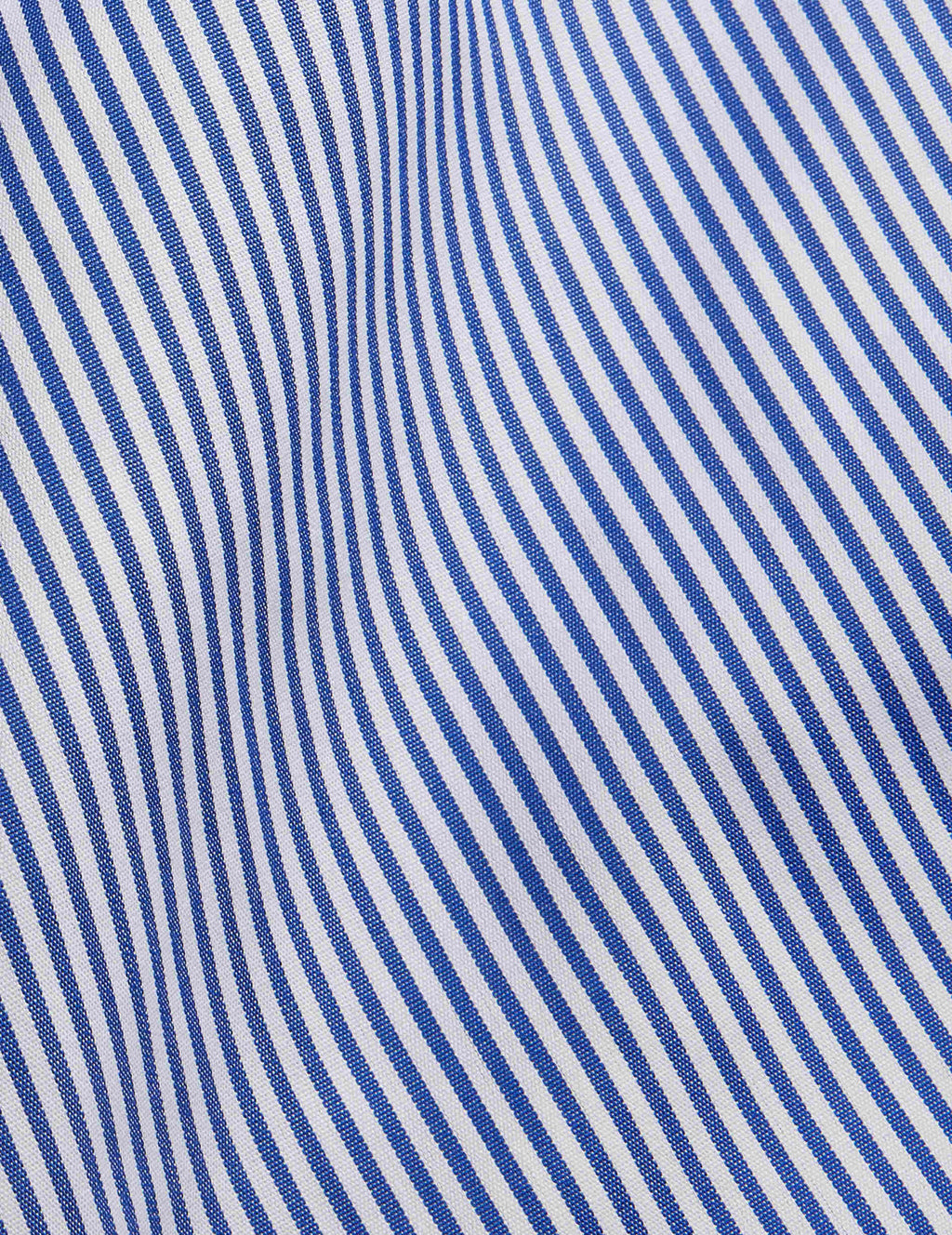 Chemise Semi-ajustée rayée bleue