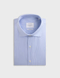 Chemise Classique rayée bleue