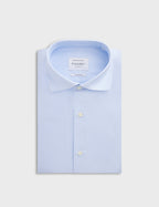Chemise Semi-ajustée bleue