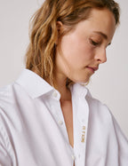 Chemise mixte  Je t'aime  blanche