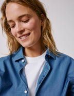 Chemise mixte  Je t'aime  en denim
