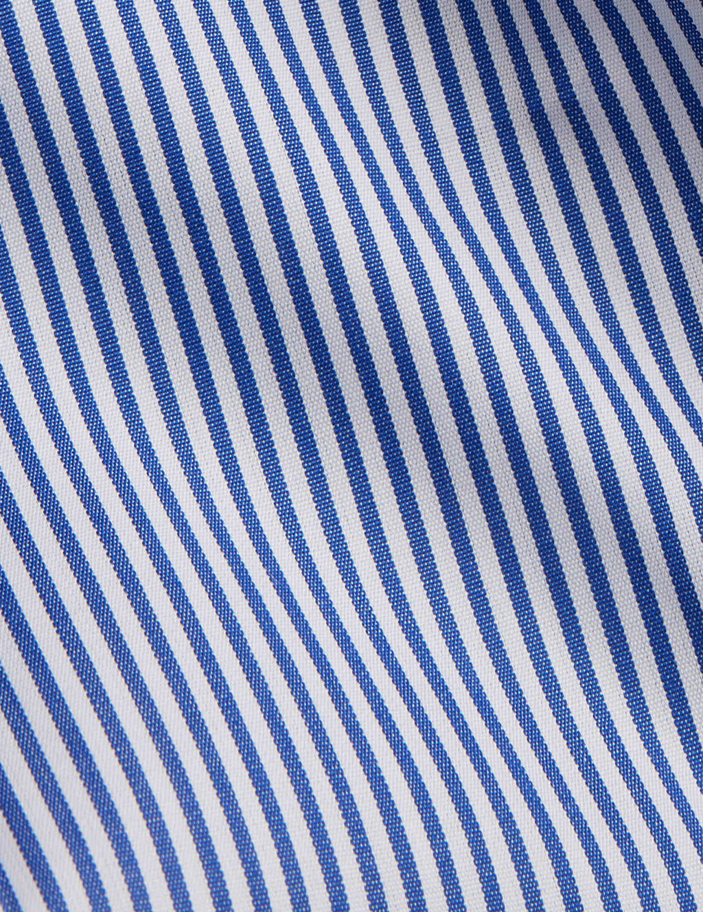 Chemise Ajustée rayée bleue