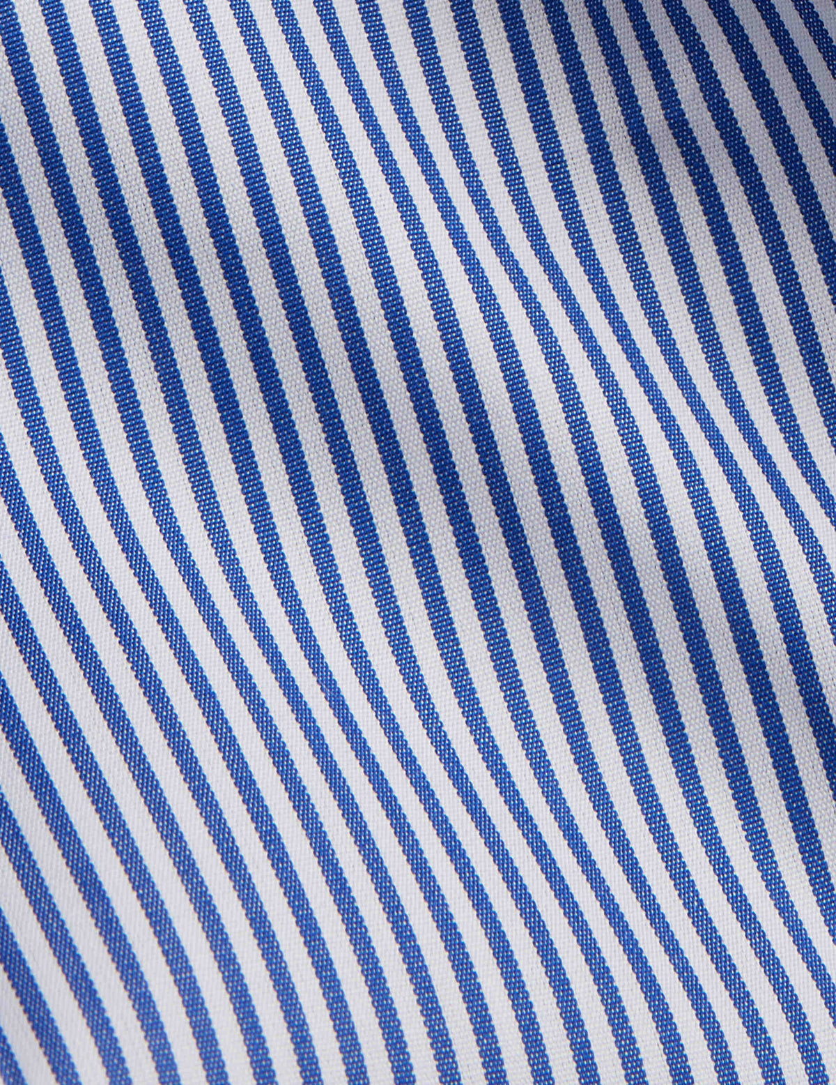 Chemise Ajustée rayée bleue