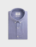 Chemise Classique rayée bleue