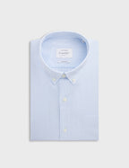Chemise Classique rayée bleue