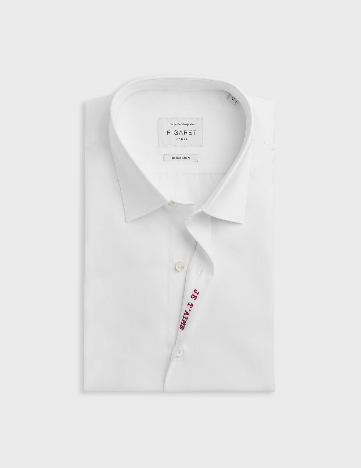Chemise Auguste Coupe Décontractée en Lin & Coton - Rayures Bleues & Blanches (Taille 40 / M-L) - Image 2