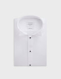 Chemise Semi-ajustée à plastron blanche