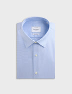 Chemise Ajustée bleue