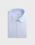 Chemise Semi-ajustée Voyage bleue