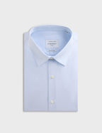 Chemise Semi-ajustée Voyage bleue