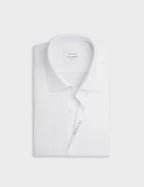 Chemise mixte  Je t'aime  en lin blanc