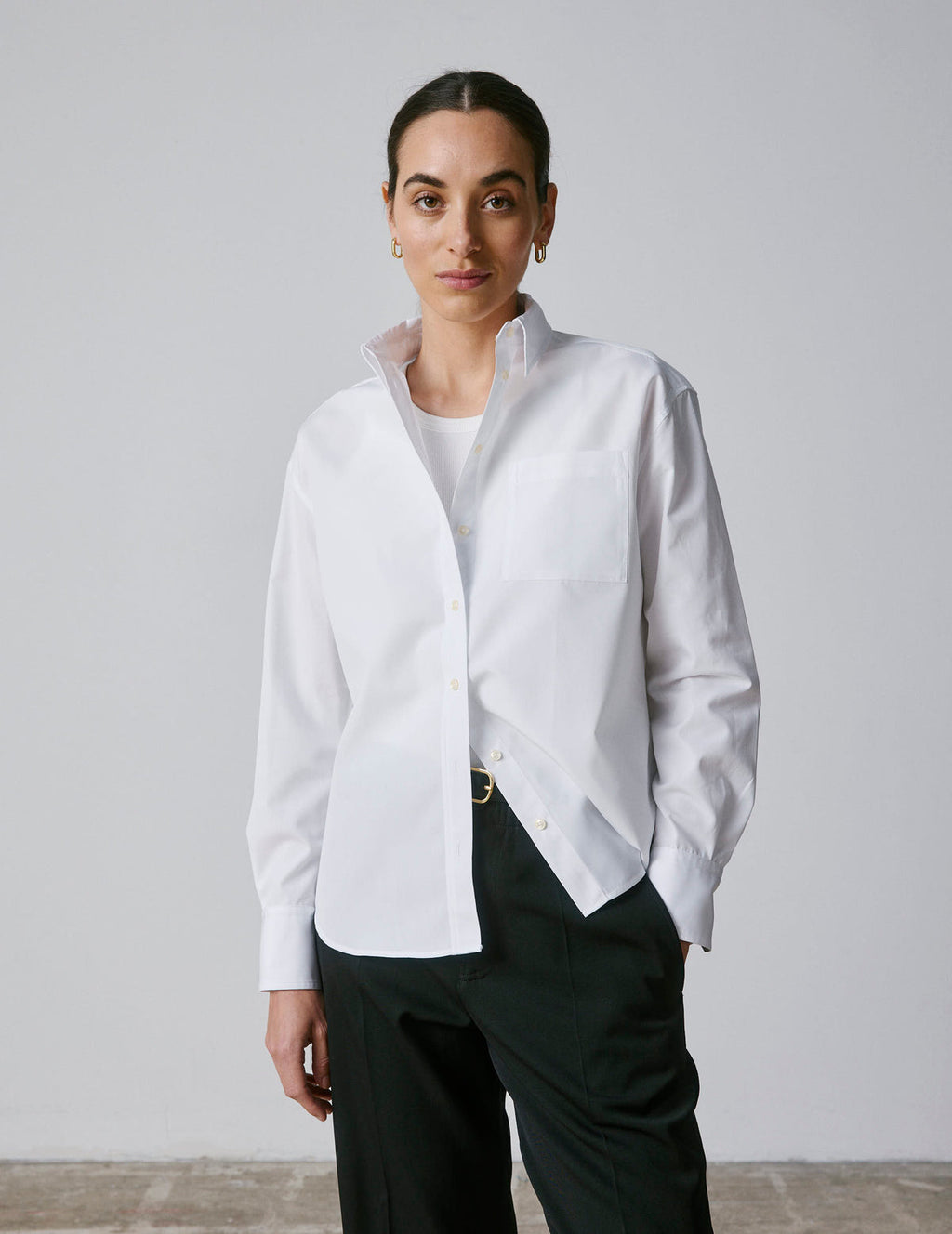 Chemise charlotte blanche