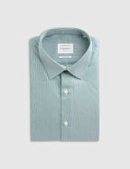 Chemise semi-ajustée Voyage verte
