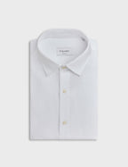 Chemise Auguste en lin blanche - View 2