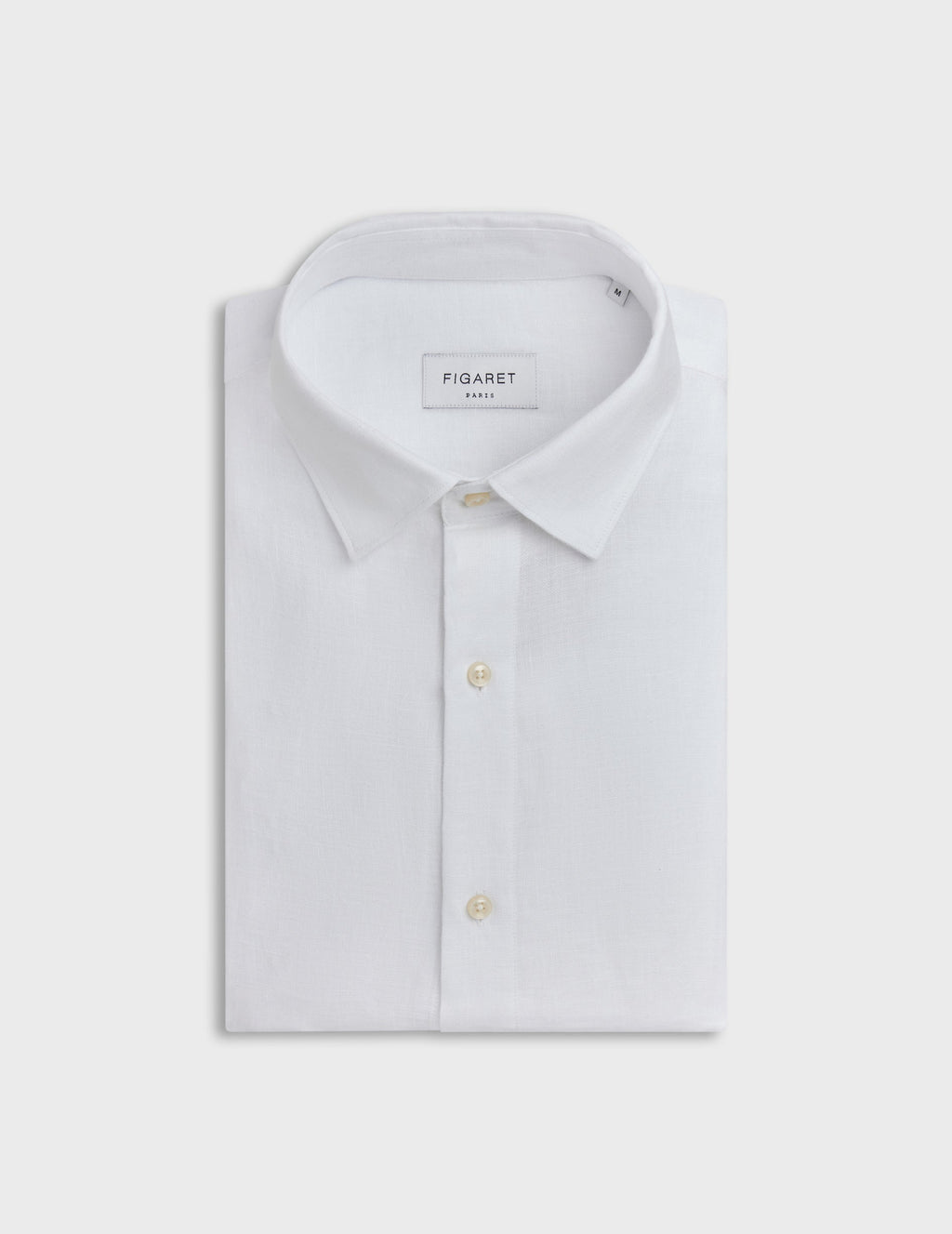 Chemise Auguste en lin blanche