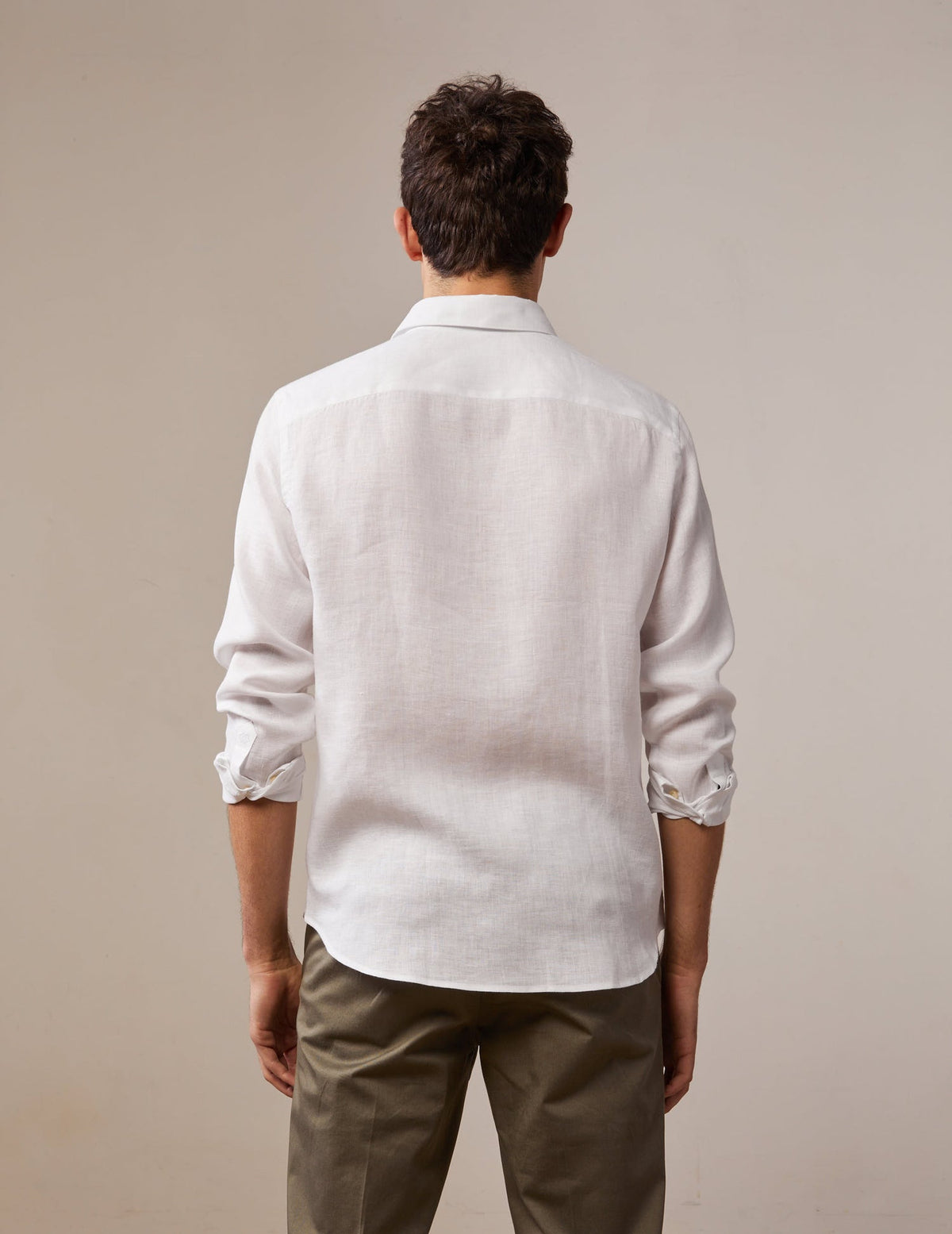 Boutons de Manchette Passementerie & Argent Massif / Nacre - Rose Pâle (Taille 40 / M-L) - Image 2