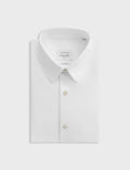 Chemise semi-ajustée blanche