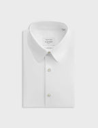 Chemise semi-ajustée blanche
