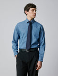 Chemise Auguste en denim bleu