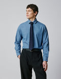 Chemise Auguste en denim bleu