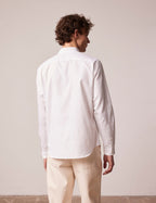 Chemise Carl gorge cachée blanche
