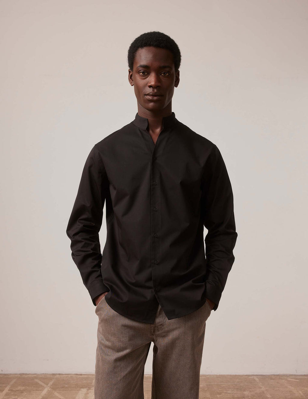 Chemise Carl noire