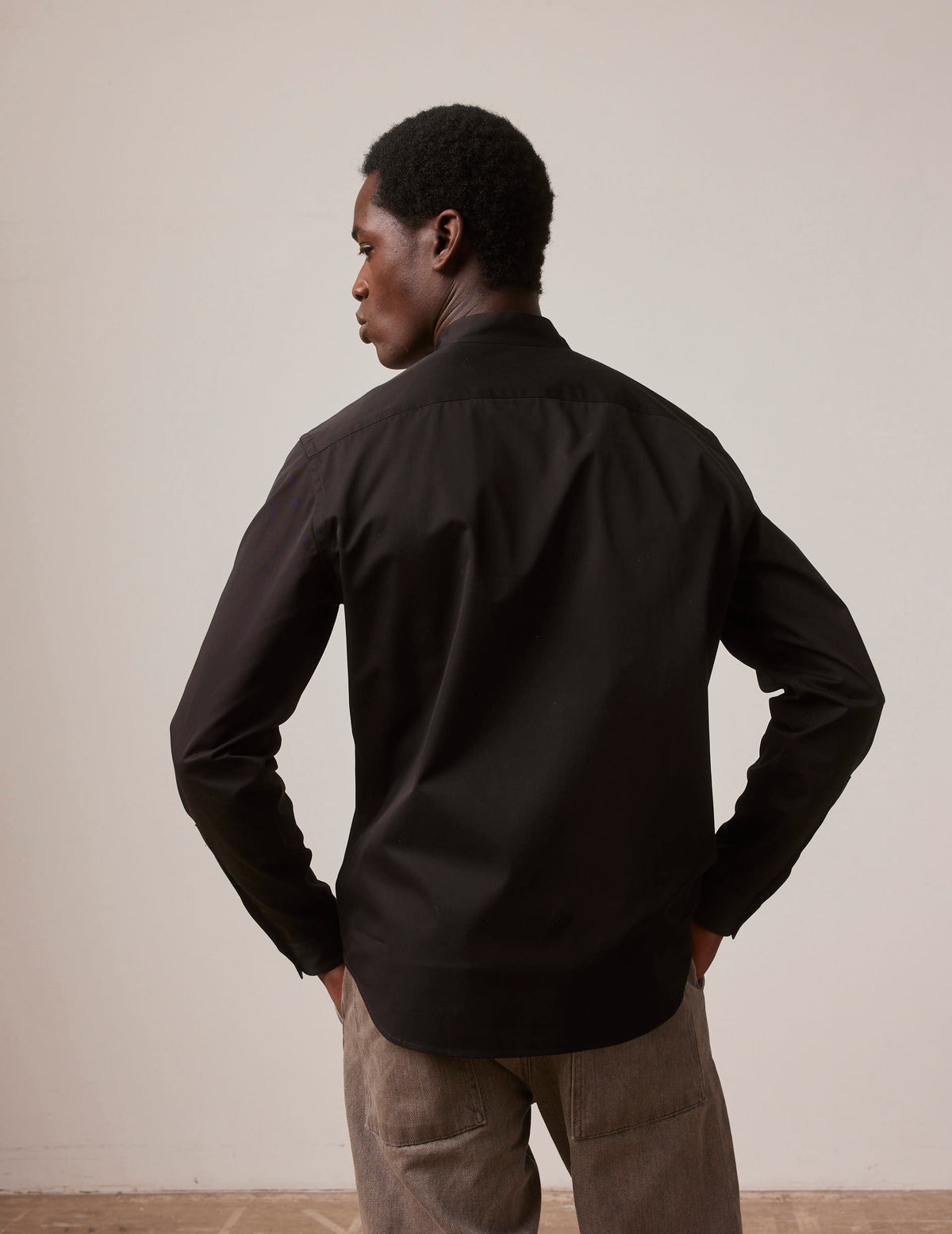 Chemise Carl noire