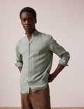 Chemise Carl en lin vert