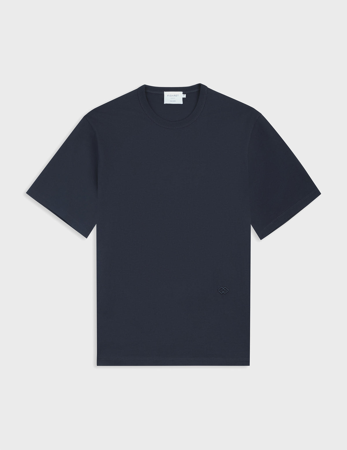 T-shirt Marcel en coton Supima marine