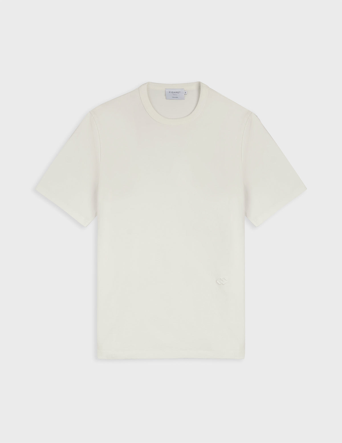T-shirt Marcel en coton Supima écru