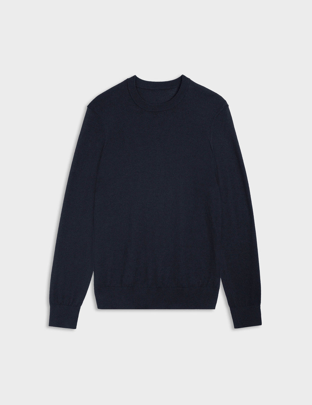 Pull Massimo en laine mérinos marine