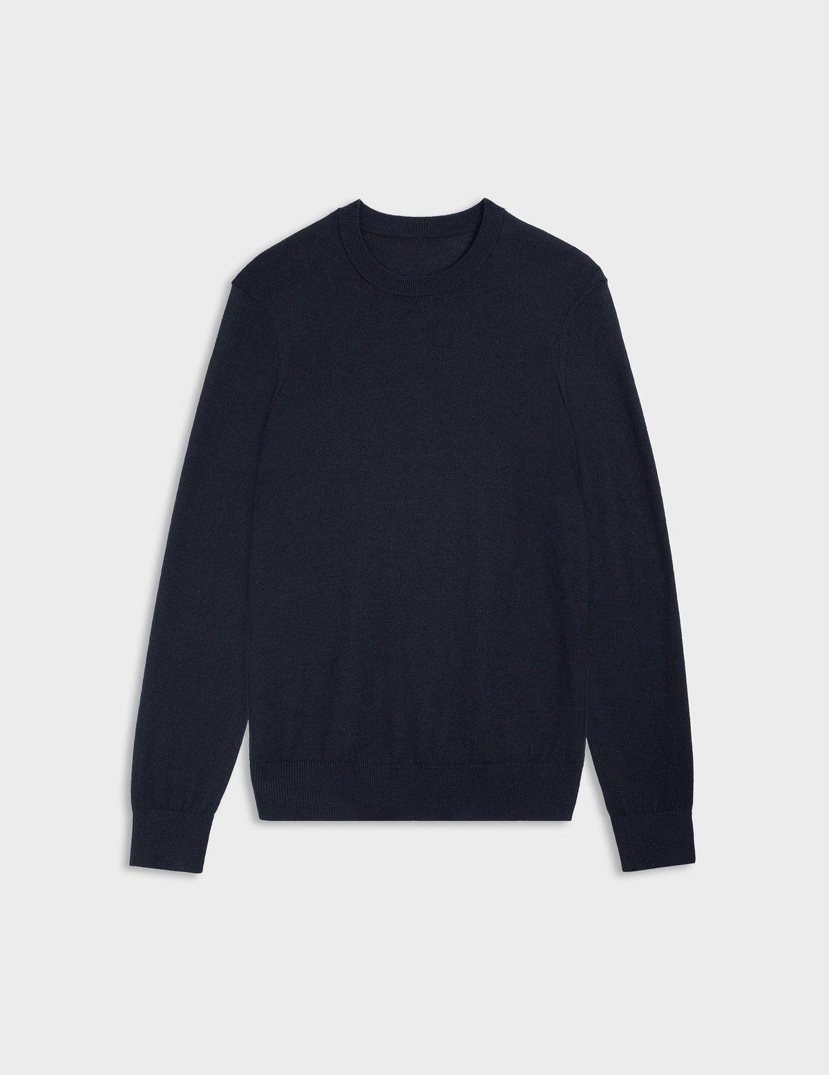 Pull Massimo en laine mérinos marine