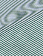 Chemise classique Voyage rayée verte