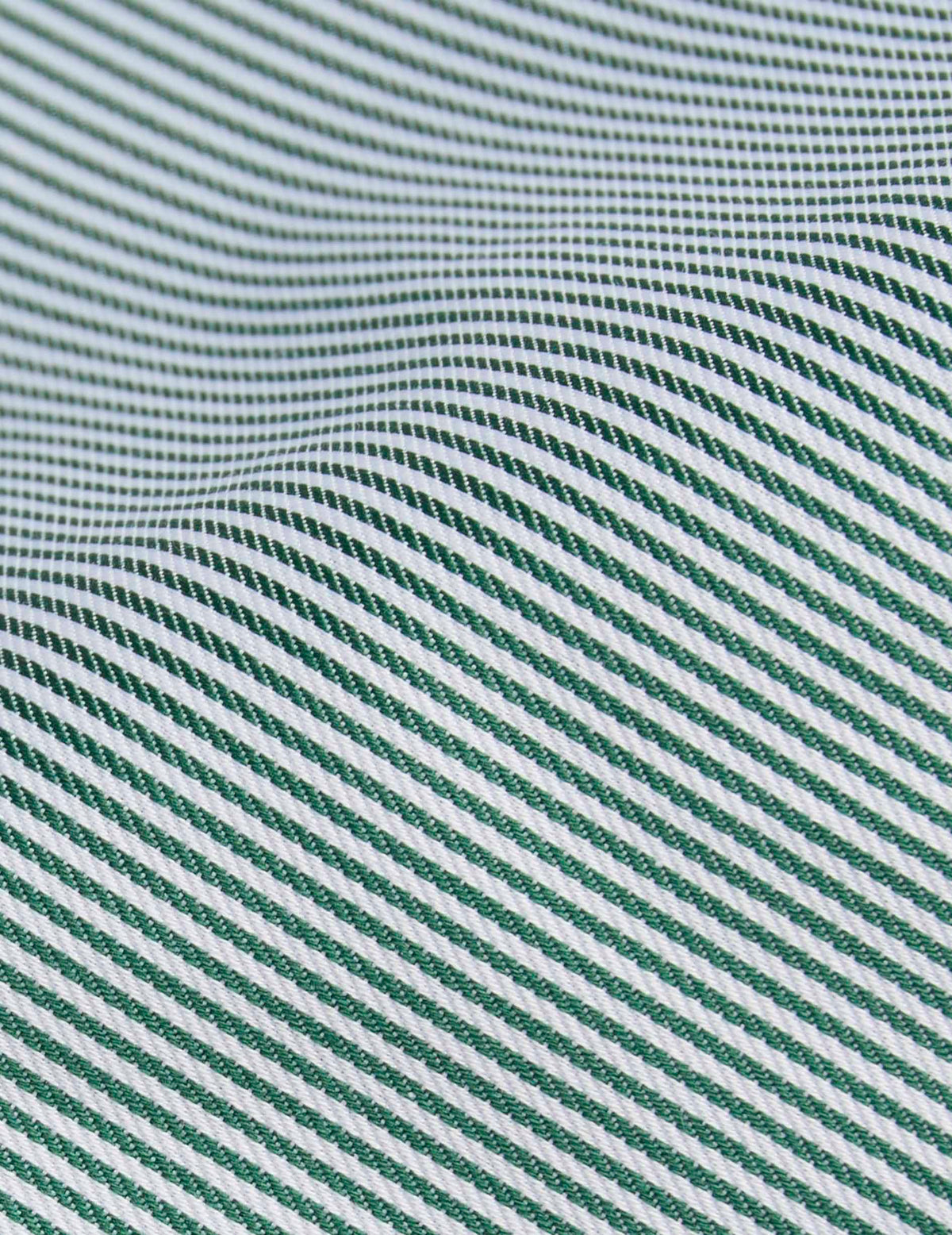 Chemise classique Voyage rayée verte